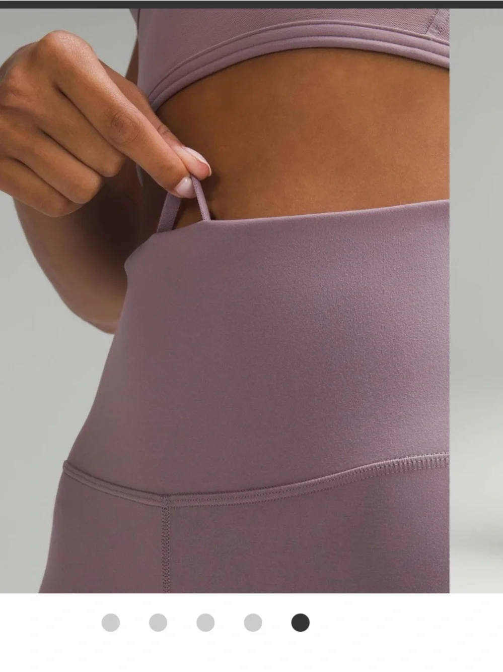 Lululemon Wunder Train High Rise Tight with pockets